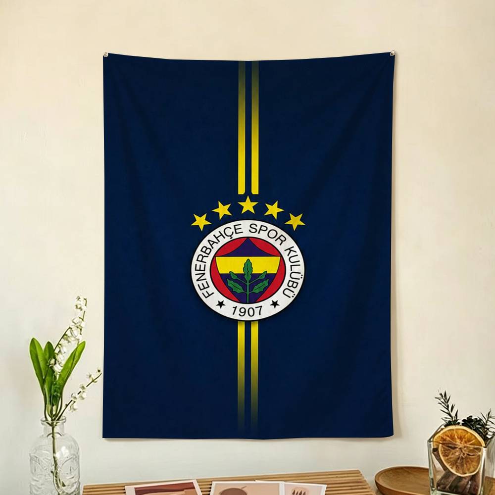 Outdoor Sport Background - F-Fenerbahce Sport K-Kulubu Flags Wall Hanging