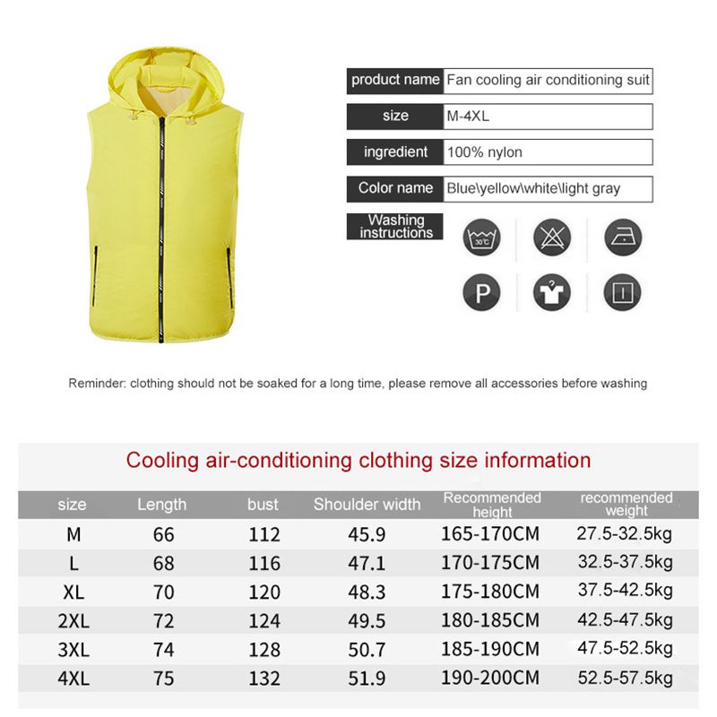 Summer Sport Fan Air Condition - Outdoor Sport Jacket Brand recension och pris