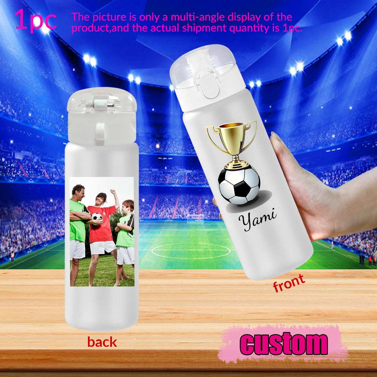 1pc Customized Photo Name 780m - Outdoor Sport Name recension och pris