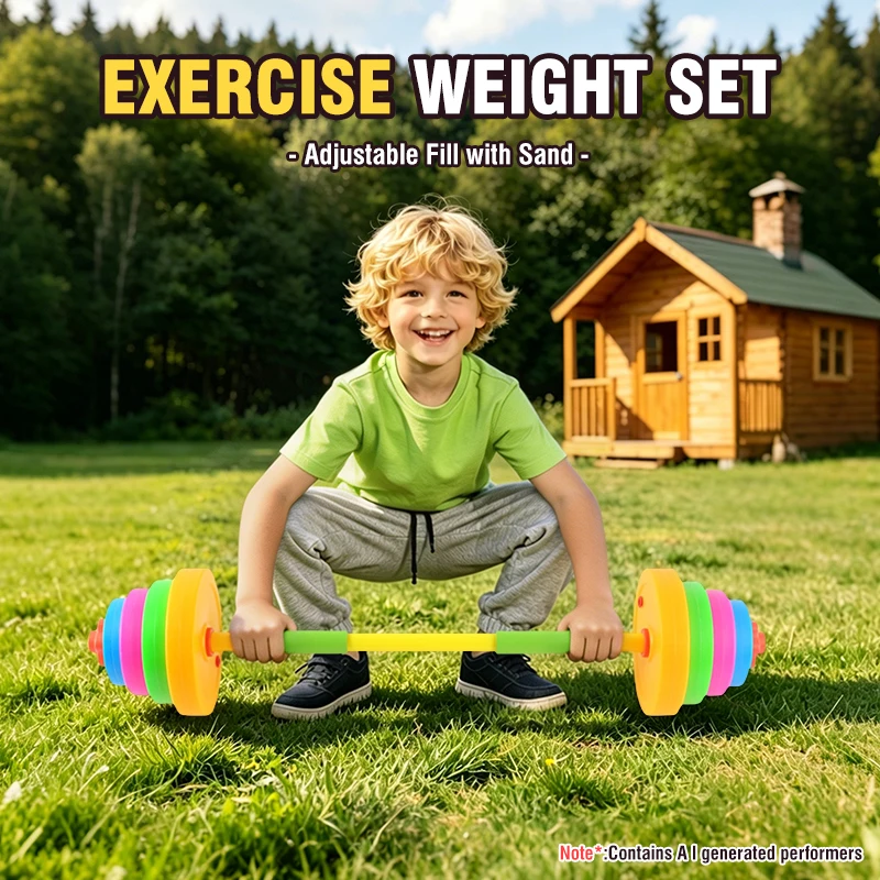 Adjustable Kids Dumbbell Barbe - Outdoor Sport Jas recension och pris