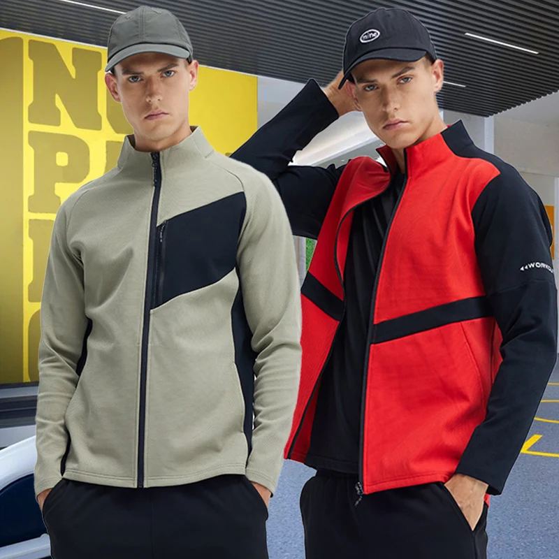 Gym Sport Hoodies for Men Fitn - Outdoor Sport Jacket Brand recension och pris