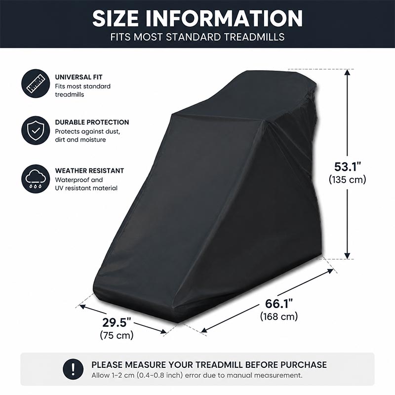 210D Oxford Cloth Treadmill Co - Outdoor Sport Jas recension och pris