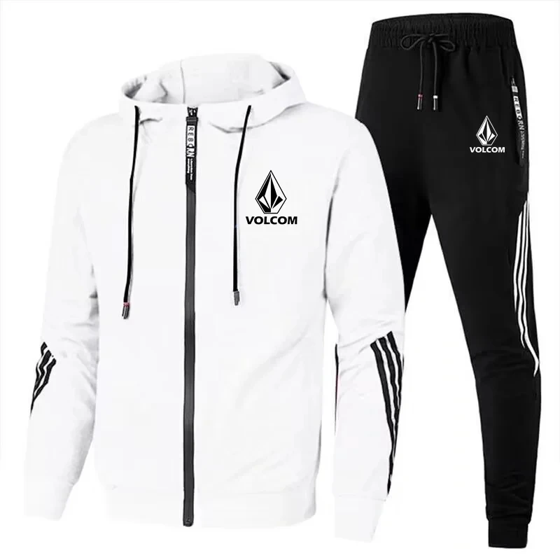 Fashion Side Stripes Zip Hood  - Outdoor Sportswear recension och pris