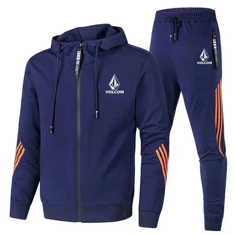 Fashion Side Stripes Zip Hood  - Outdoor Sportswear recension och pris